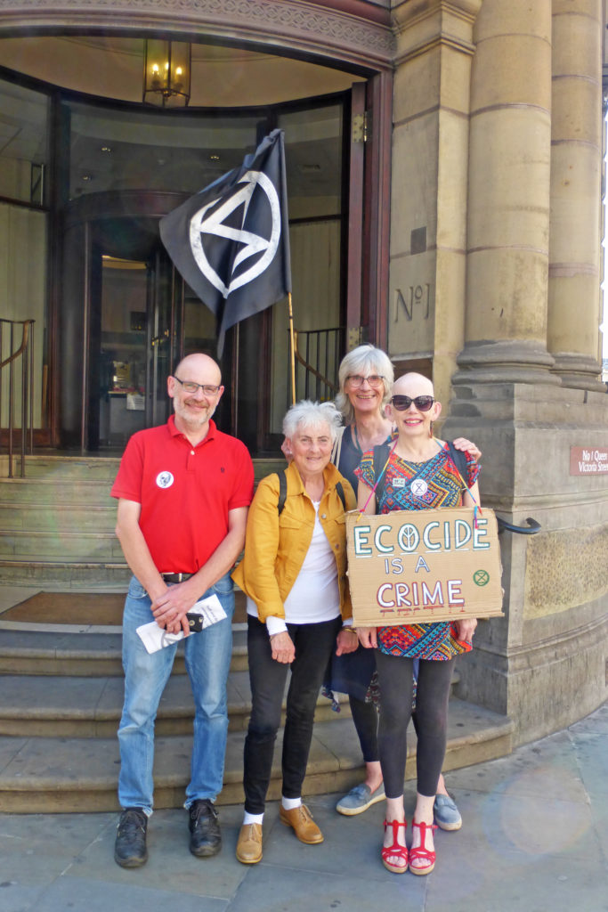 XR plea hearing day Sue with Graham Philippa Leslie